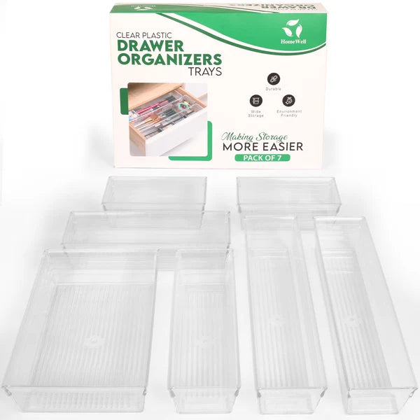 Drawer Organizer Pack of 7