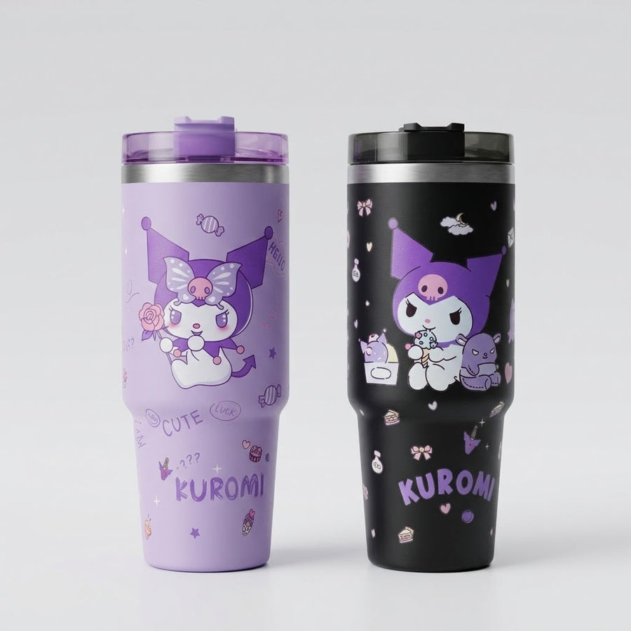 30OZ STAINLESS STEEL KUROMI TUMBLER