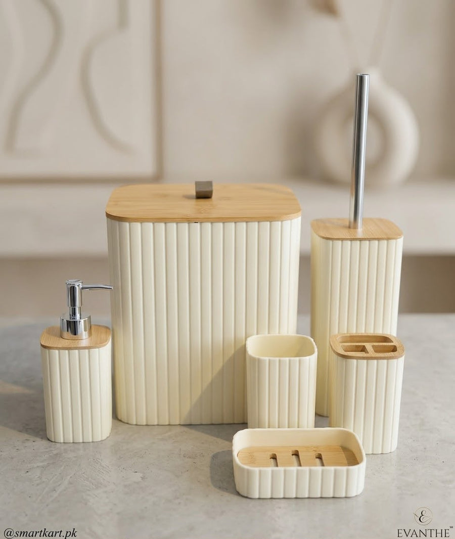 BATH SET 6 PCS
