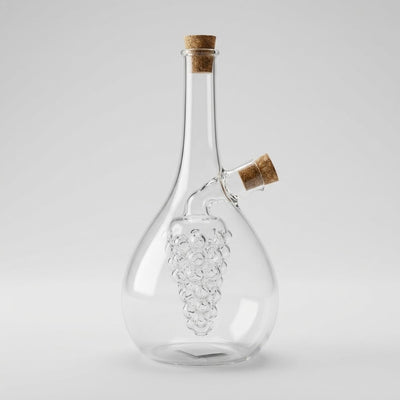 2 COMPARTMENT GLASS BOTTLE