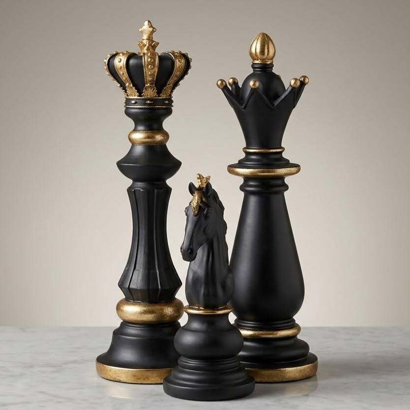 CHESS SET 3 PIECES