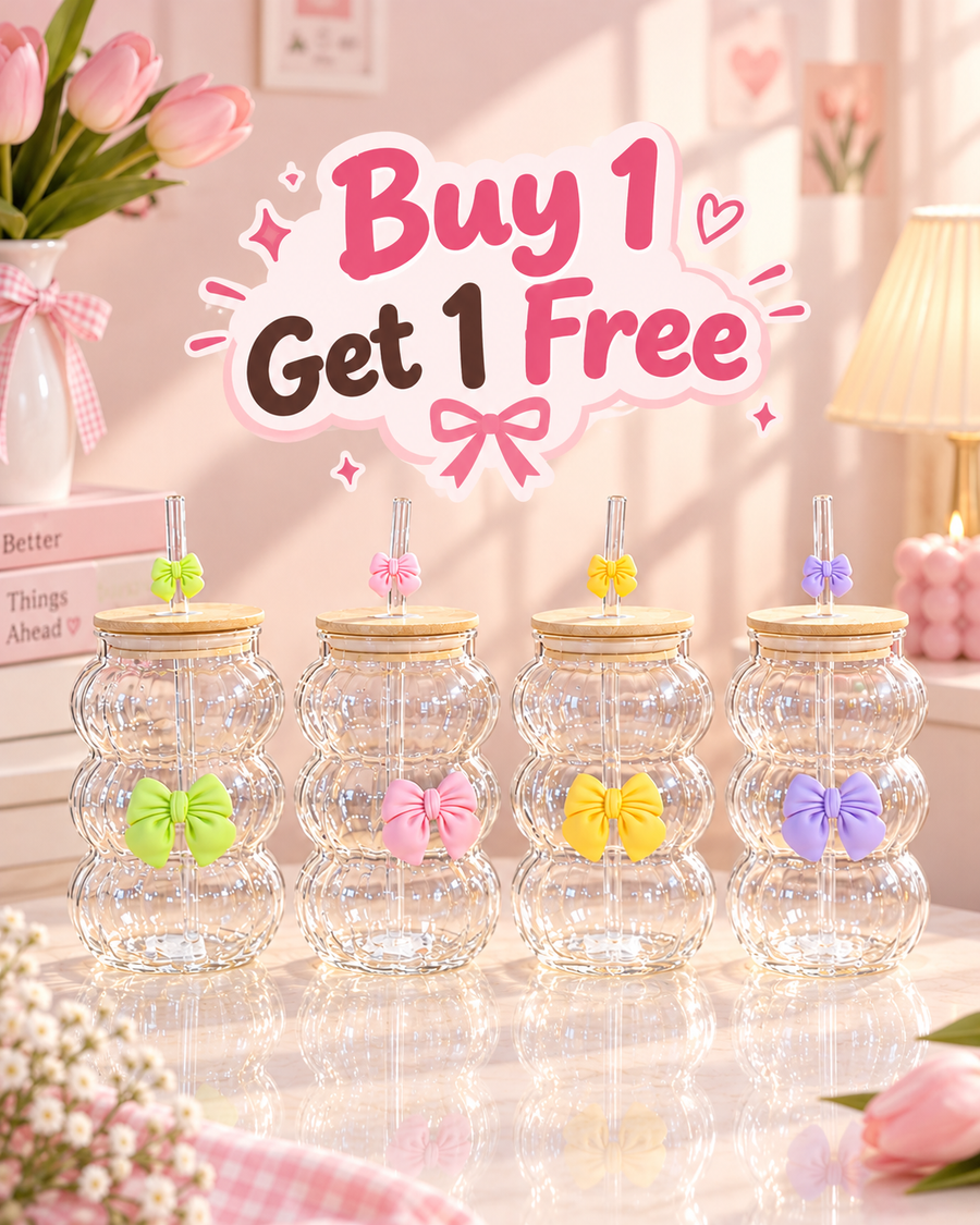Bow Glass ( Buy 1 get 1 free )