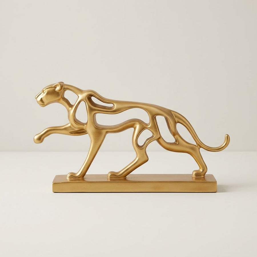 Golden Cheetah Decor