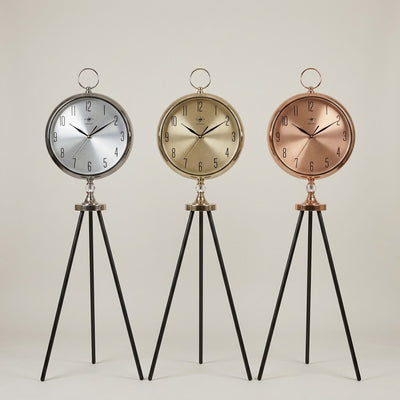Modern Tripod Floor Clock