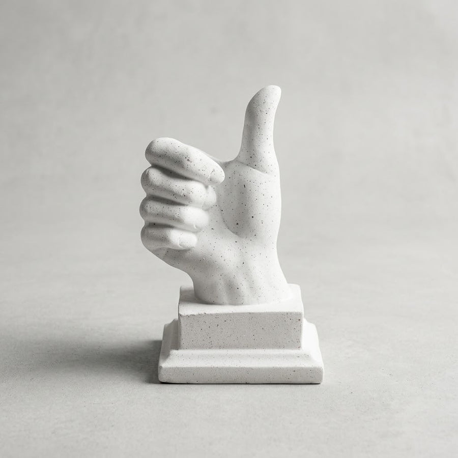 Thumbs-Up Sculpture