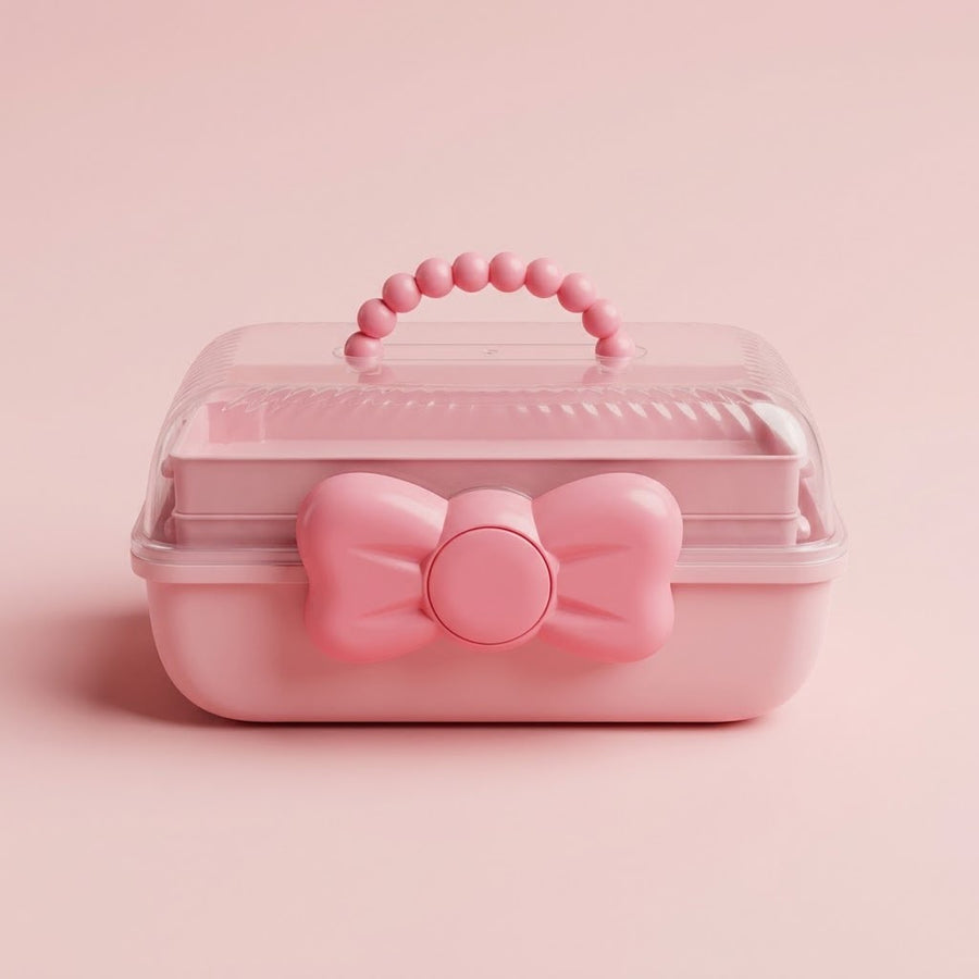 Cute Bow Vanity Case