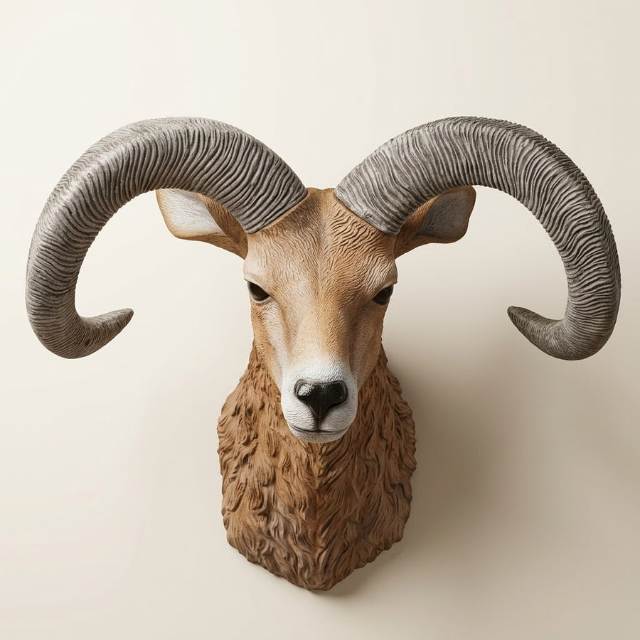 Ram Head Decor
