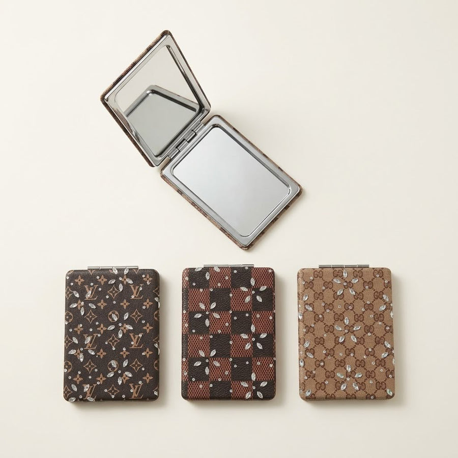 Luxury Folding Pocket Mirror set of 3