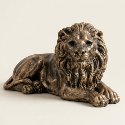 Bronze Lion Sculpture