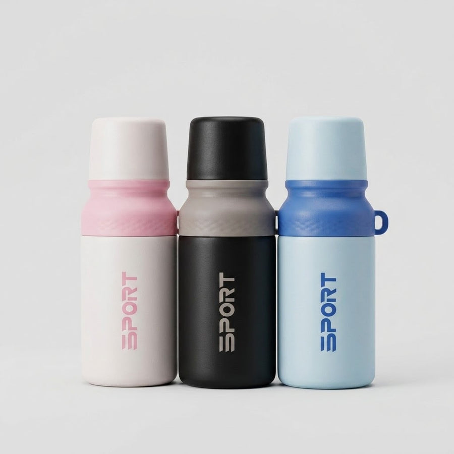 SPORTS STAINLESS STEEL 800ML WATER BOTTLE