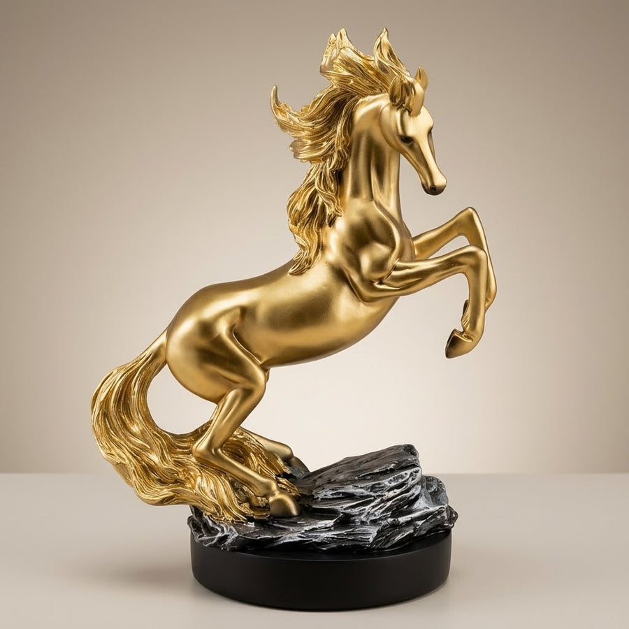 HORSE GOLDEN DECORE PIECE