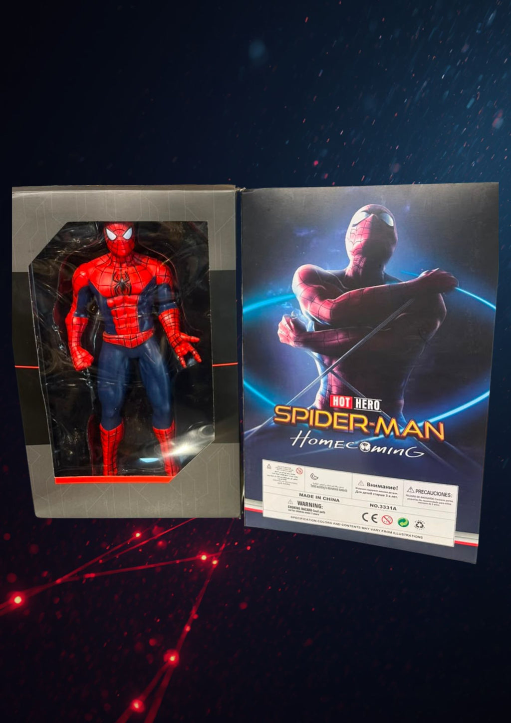spiderman action figure