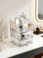 2 drawer acrylic organizer