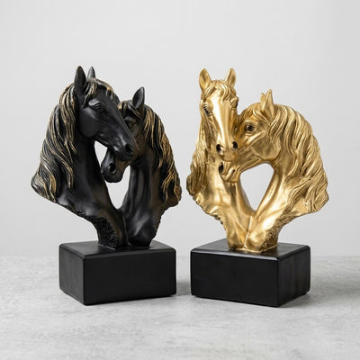 2 FACE HORSE DECORE PIECE | SINGLE PIECE
