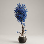 BLUE STAR BUNCH TREE WITH FIBER POT 6FT