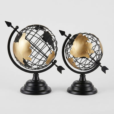 WORLD MAP BLACK