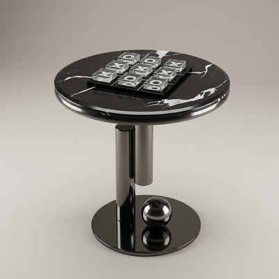 LUXURY BLACK MARBLE TABLE