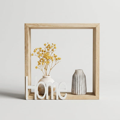 HOME WOODEN DECOR PIECE