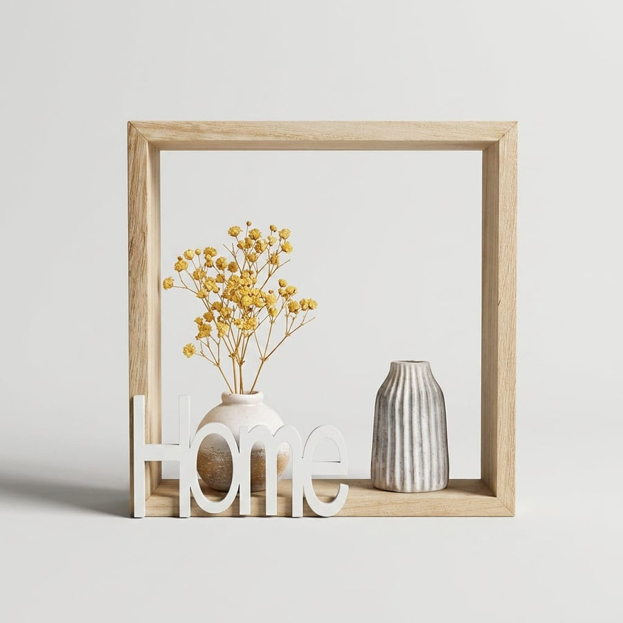HOME WOODEN DECOR PIECE