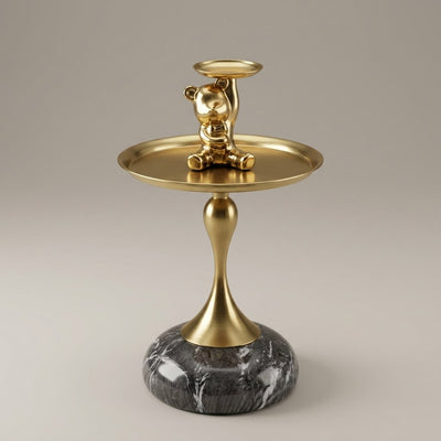 LUXURY DECORE TABLE GOLDEN AND GREY