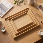 Bamboo Tray Set 3pcs