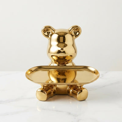 BEAR PLATER CERAMIC