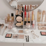 ClearView multiple Slot Makeup Organizer