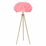 FEATHER SHADE FLOOR LAMP