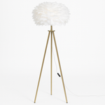 FEATHER SHADE FLOOR LAMP
