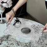 Luxurious Acrylic Serving Tray