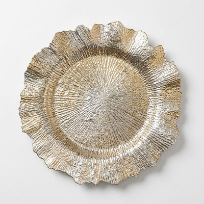 Gold Silver Decorative Tray