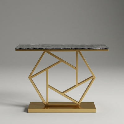 Luxury Geometric Console Table