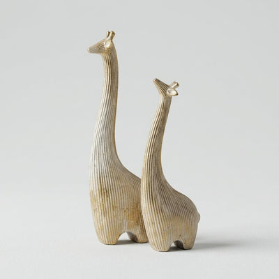 Giraffe Sculpture Set Of 2