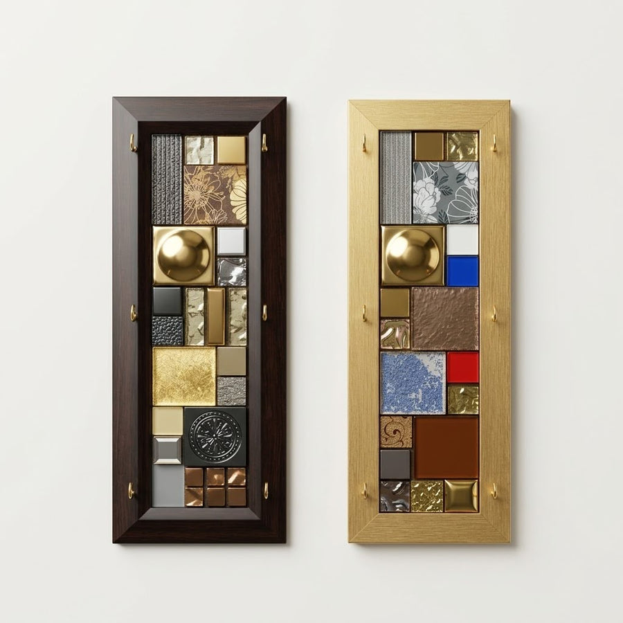 Black & Golden Key Holder