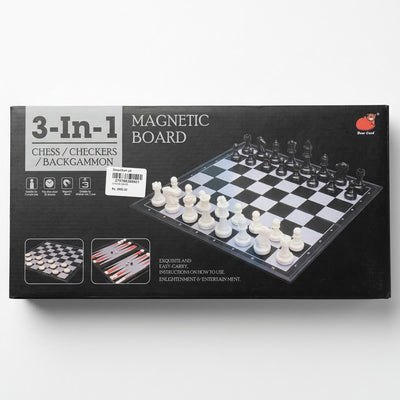 Chess/Checkers/Backgammon 3-IN-1