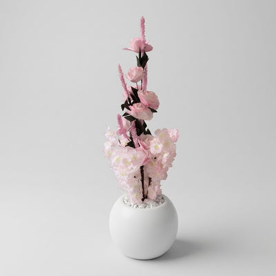 Elegant Pink Floral Plant