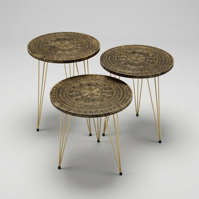 Textured Table 3pcs Set