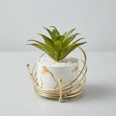 Modern Gold Planter