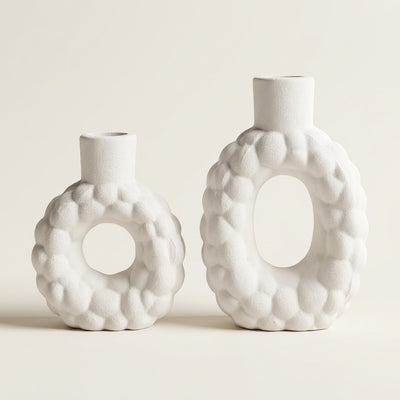 Ceramic Bubble Vase Set