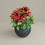 Modern Artificial Sunflower Plant Set