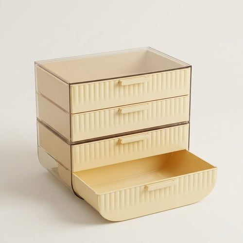 ACRYLIC COSMETIC ORGANIZER OVAL SHAPE