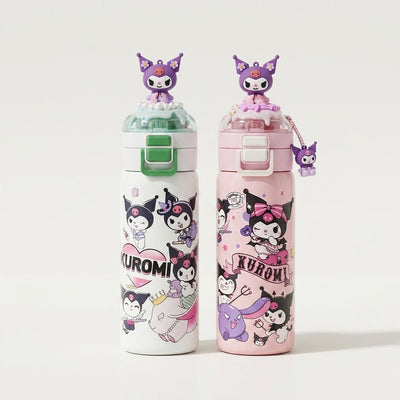 KUROMI CUTE STAINLESS STEEL WATER BOTTLE 800ML