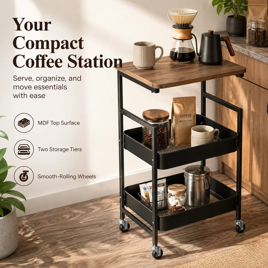 Serve & Store Rolling Cart by Matrix