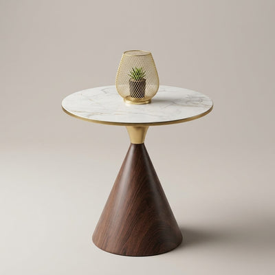 LUXURY BROWN WOODEN STYLE TABLE