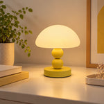 Mushroom Dome LED Table Lamp ceramic base (USB Powered)